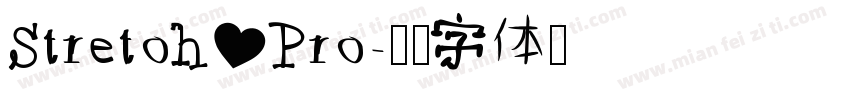 Stretoh Pro字体转换